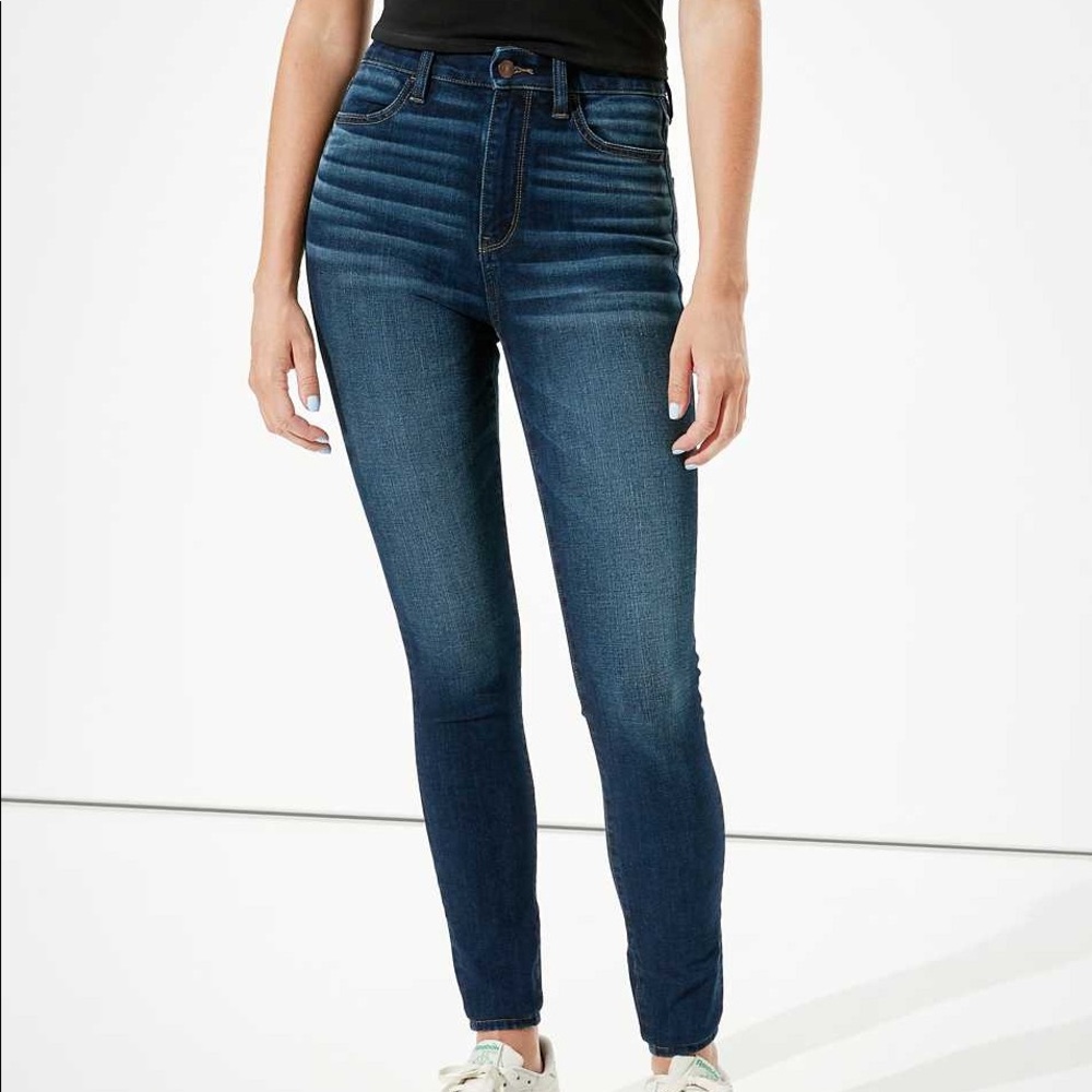 AE high rise skinny jeans